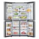 LG GML960PYFE Frigorifero Multidoor, Classe E, 637L, Wi-Fi, Dispenser con allaccio, UVnano, Total No frost, Prime SIlver 3