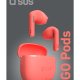 SBS Go Pods Auricolare True Wireless Stereo (TWS) In-ear Musica e Chiamate USB tipo-C Bluetooth Rosso 6