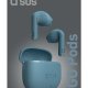 SBS Go Pods Auricolare True Wireless Stereo (TWS) In-ear Musica e Chiamate USB tipo-C Bluetooth Verde, Colore benzina 6