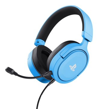 Trust GXT 498B Forta Auricolare Cablato A Padiglione Gaming Blu