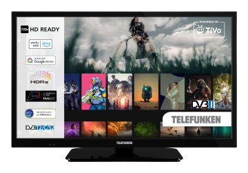 Telefunken TE24550B45I2ET 61 cm (24") WXGA Smart TV Wi-Fi Nero 220 cd/m²