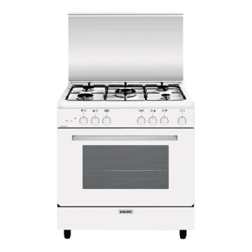 Glem Gas A855GX cucina Elettrico/Gas Bianco