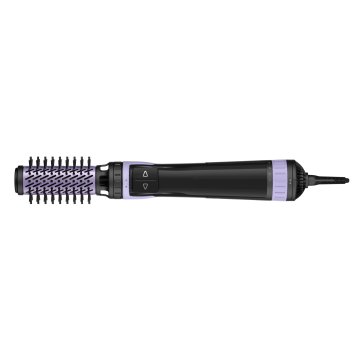 Rowenta Brush Activ Spazzola ad aria calda Caldo Nero, Viola 1000 W 1,8 m