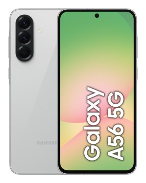 Samsung Galaxy A56 5G, Smartphone con Funzioni intelligenti, Display Super AMOLED 6.7”, 8GB RAM, 128GB, Camera 50MP, Batteria 5.000 mAh, IP67, Awesome Lightgray