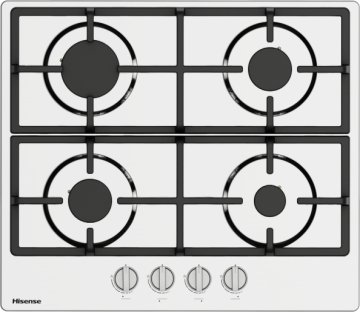 Hisense GM643XHFCI piano cottura Acciaio inox Da incasso 60 cm Gas 4 Fornello(i)