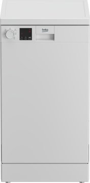 Beko DVS05024W: Lavastoviglie a Libera Installazione Slim, 45 cm, 10 Coperti
