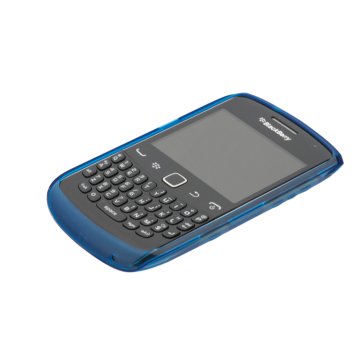 BlackBerry Curve 9370/9360/9350 Soft Shell custodia per cellulare Cover Blu