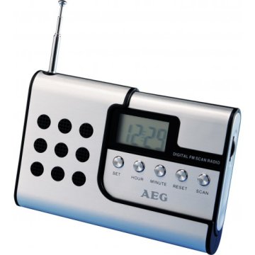 AEG DRR 4107 radio Portatile Digitale Argento