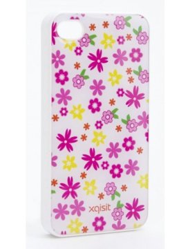 Xqisit 11565 custodia per cellulare Cover Rosa, Bianco