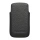 BlackBerry Bold 9790 Leather Pocket custodia per cellulare Custodia a sacchetto Nero 3