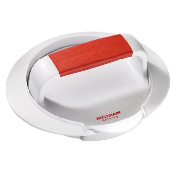 Westmark 62332260 pressa per hamburger Rosso, Bianco Plastica