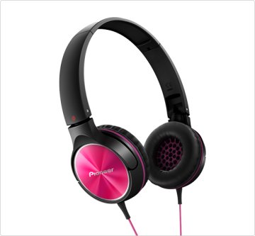 Pioneer SE-MJ522-P cuffia e auricolare Cuffie Cablato A Padiglione MUSICA Rosa