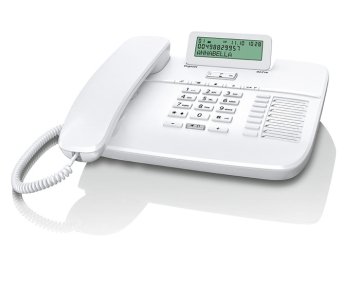 Gigaset DA710 Telefono analogico Identificatore di chiamata Bianco