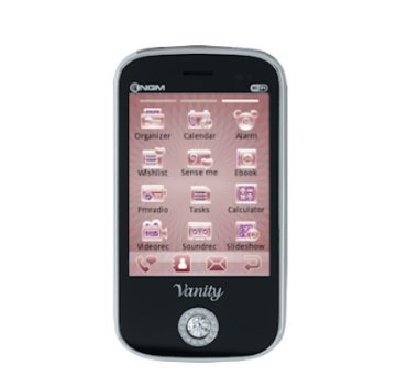 NGM-Mobile Vanity Touch 7,11 cm (2.8") 98 g Nero