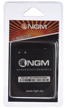 NGM-Mobile BL-DD ricambio per cellulare Batteria Nero