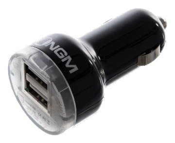 NGM-Mobile CAR2USB Caricabatterie per dispositivi mobili Universale Nero Accendisigari Auto