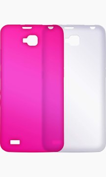 NGM-Mobile BUMPER-IN/PACK1 custodia per cellulare Cover Rosa, Trasparente