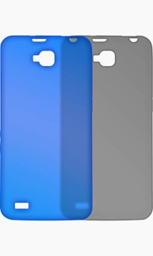 NGM-Mobile BUMPER-IN/PACK2 custodia per cellulare Cover Blu, Grigio