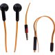 NGM-Mobile HI-FW2 cuffia e auricolare Cablato In-ear Musica e Chiamate Nero, Arancione 2