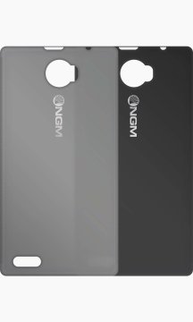 NGM-Mobile BUMPER-STY/PCK2 custodia per cellulare Cover Nero, Grigio