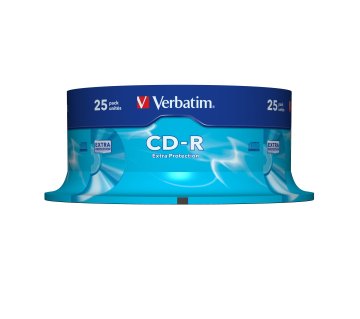 Verbatim CD-R Extra Protection 700 MB 52x 25 pz