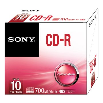 Sony 10CDQ80SS CD vergine CD-R 700 MB 10 pz