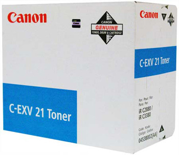 Canon C-EXV21 Cyan cartuccia toner Originale Ciano