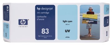 HP 83 680-ml Light Cyan DesignJet UV Ink Cartridge cartuccia d'inchiostro 1 pz Originale Ciano chiaro