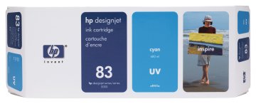HP 83 680-ml Cyan DesignJet UV Ink Cartridge cartuccia d'inchiostro 1 pz Originale Ciano