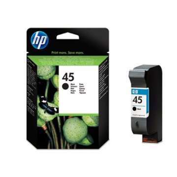 HP Cartuccia originale inchiostro nero 45 grande