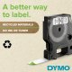 DYMO D1 - Standard Etichette - Nero su giallo - 6mm x 7m 12