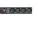 Eaton PS4D protezione da sovraccarico Nero, Bianco 4 presa(e) AC 220 - 250 V 1 m 2