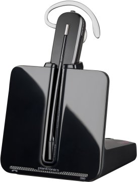 POLY CS540/A Auricolare Wireless A clip Ufficio Nero