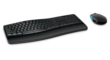 Microsoft Sculpt Comfort Desktop tastiera Mouse incluso RF Wireless Italiano Nero