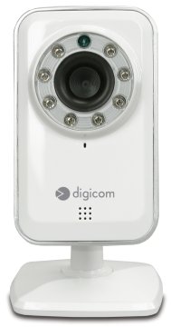 Digicom IPCAM 30P-C01 Scatola Telecamera di sicurezza IP Interno 640 x 480 Pixel Scrivania/Parete