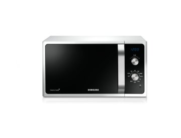 Samsung MG23F301ECW forno a microonde Superficie piana Microonde con grill 23 L 800 W Nero, Bianco