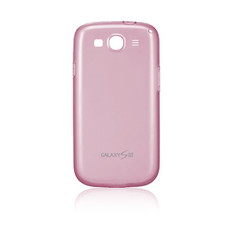 Samsung EFC-1G6W custodia per cellulare Cover Rosa, Trasparente