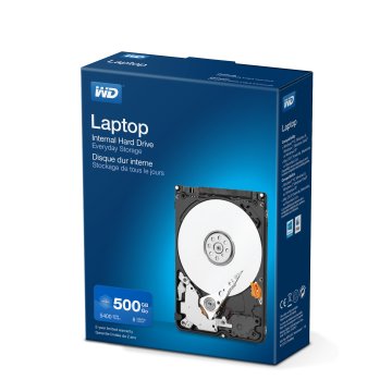 Western Digital Laptop Everyday disco rigido interno 500 GB 5400 Giri/min 8 MB 2.5" Seriale ATA II