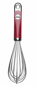 KitchenAid KG060ER Frusta con sfera Acciaio inox Rosso, Acciaio inox