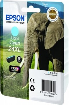 Epson Elephant Cartuccia Ciano chiaro XL