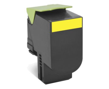 Lexmark 802SY cartuccia toner 1 pz Originale Giallo