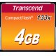 Transcend TS4GCF133 memoria flash 4 GB CompactFlash MLC 2