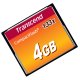 Transcend TS4GCF133 memoria flash 4 GB CompactFlash MLC 5