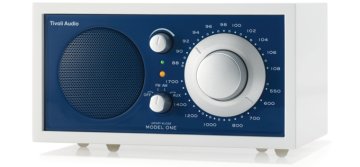 Tivoli Audio Model One Portatile Analogico Blu, Bianco