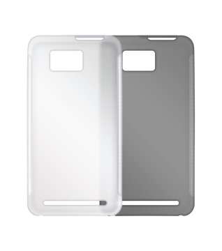 NGM-Mobile 8020597804340 custodia per cellulare 10,9 cm (4.3") Cover Grigio, Trasparente, Bianco