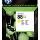 HP 88XL High Yield Yellow Original Ink Cartridge cartuccia d'inchiostro 1 pz Originale Resa elevata (XL) Giallo 2