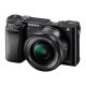 Sony Alpha 6000L, fotocamera mirrorless con obiettivo 16-50 mm, attacco E, sensore APS-C, 24.3 MP 4