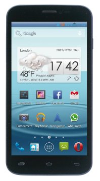 Mediacom PhonePad Duo G500 12,7 cm (5") Doppia SIM Android 4.2.1 3G Micro-USB B 1 GB 4 GB 1800 mAh Blu