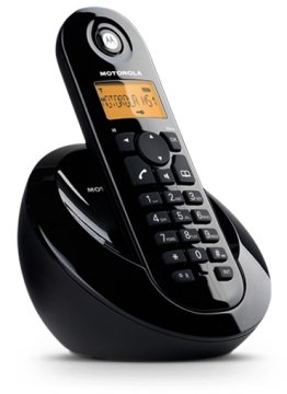 Motorola C601 Telefono DECT Identificatore di chiamata Nero