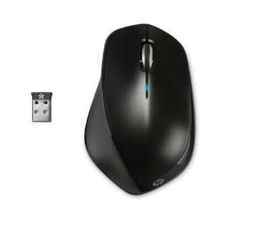 HP Mouse wireless (nero metallizzato) X4500